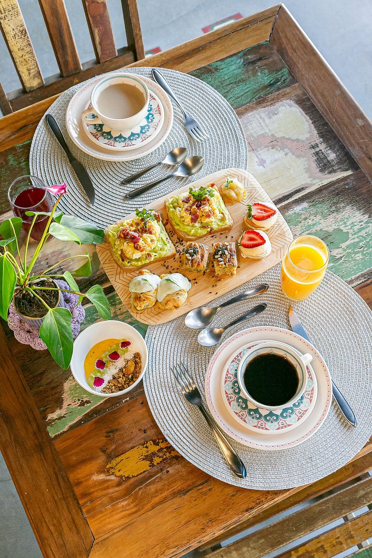 Pousada Rosa 08 - Suíte com café da manhã gourmet